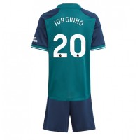 Arsenal Jorginho Frello #20 3rd trikot Kinder 2023-24 Kurzarm (+ Kurze Hosen)